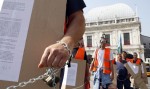 la protesta in piazza loggia