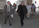 l'assessore comunale all'ambiente Gigi Fondra e il presidente della commissione parlamentare Ermete Realacci