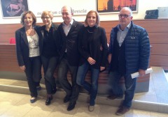 da sx: Giovanna Mantelli, Laura Valgiovio, Enzo Torri, Luisa Treccani, Francesco Diomaiuta