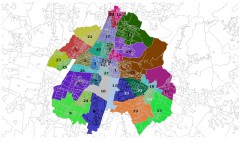 la mappa dei quartieri di brescia