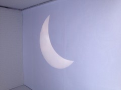 l'immagine proiettata dal telescopio