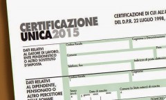 Modello CU 2015