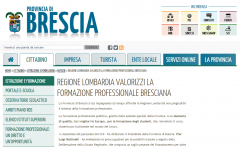 dal sito internet della provincia di brescia