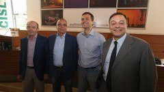Torri, Petteni, Taddei e Bonometti (Cisl Brescia 6 luglio 2015)