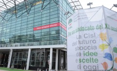 Il palazzo dei congressi di Riccione ospita la conferenza organizzativa della Cisl