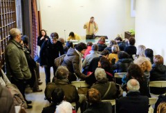 un momento dell'assemblea di questa mattina