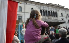 un'immagine del 2011 del 25 aprile a Brescia