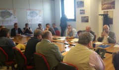 un momento dell'incontro tra sindacati e consiglieri regionali