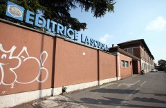 la vecchia sede (recentemente messa in vendita) della editrice la scuola