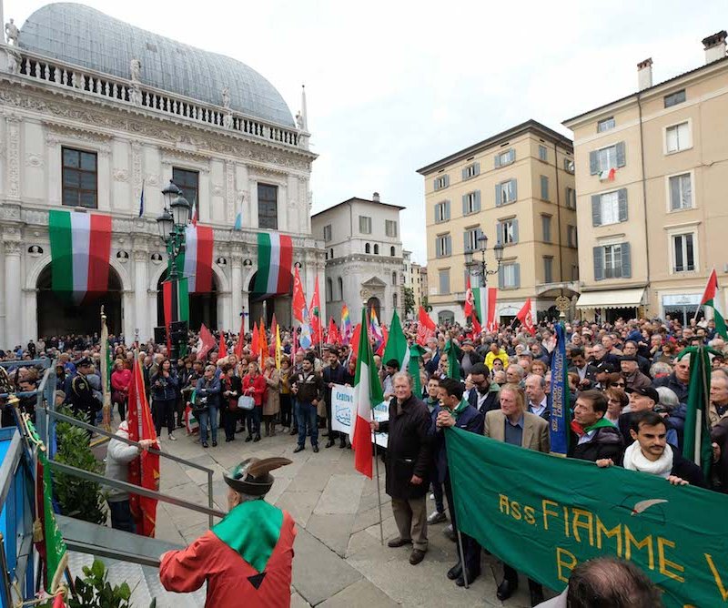 Brescia in piazza per il 25 Aprile
