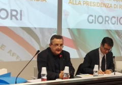 Ugo Duci (a sinistra) e Giorgio Gori