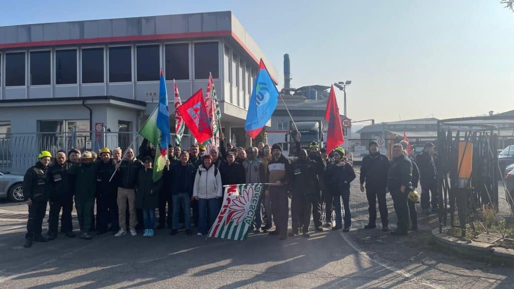 Sciopero alle Fonderie Mora di Gavardo